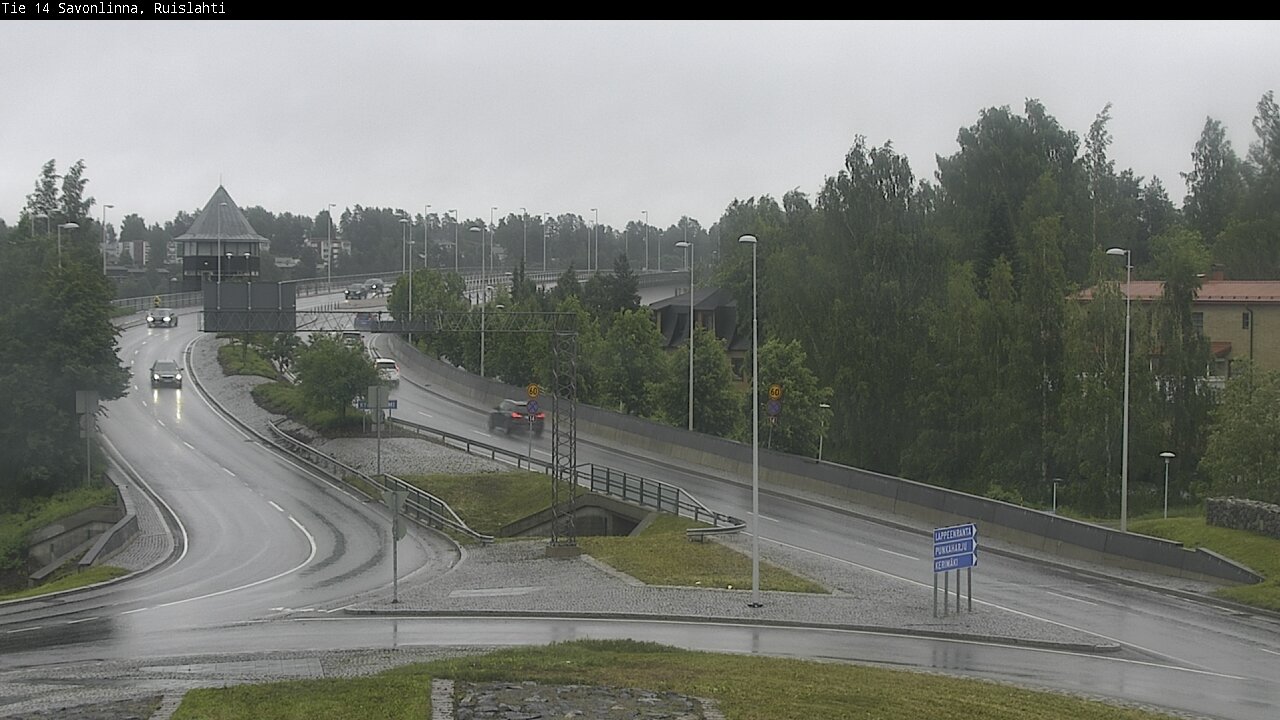 Kelikamerat Kuva Tie 14 Savonlinna, Ruislahti, Savonlinna, Etelä-Savo