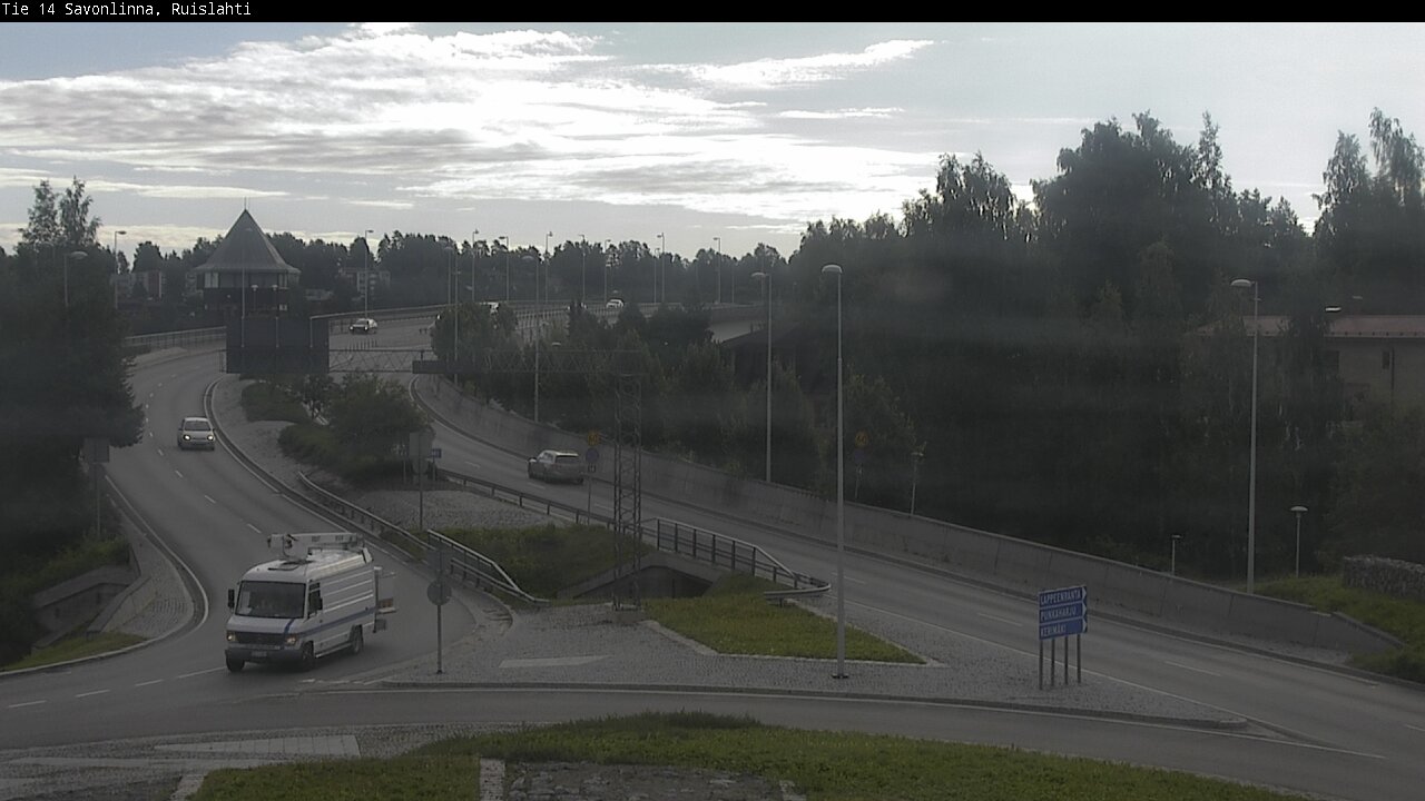 Kelikamerat Kuva Tie 14 Savonlinna, Ruislahti, Savonlinna, Etelä-Savo