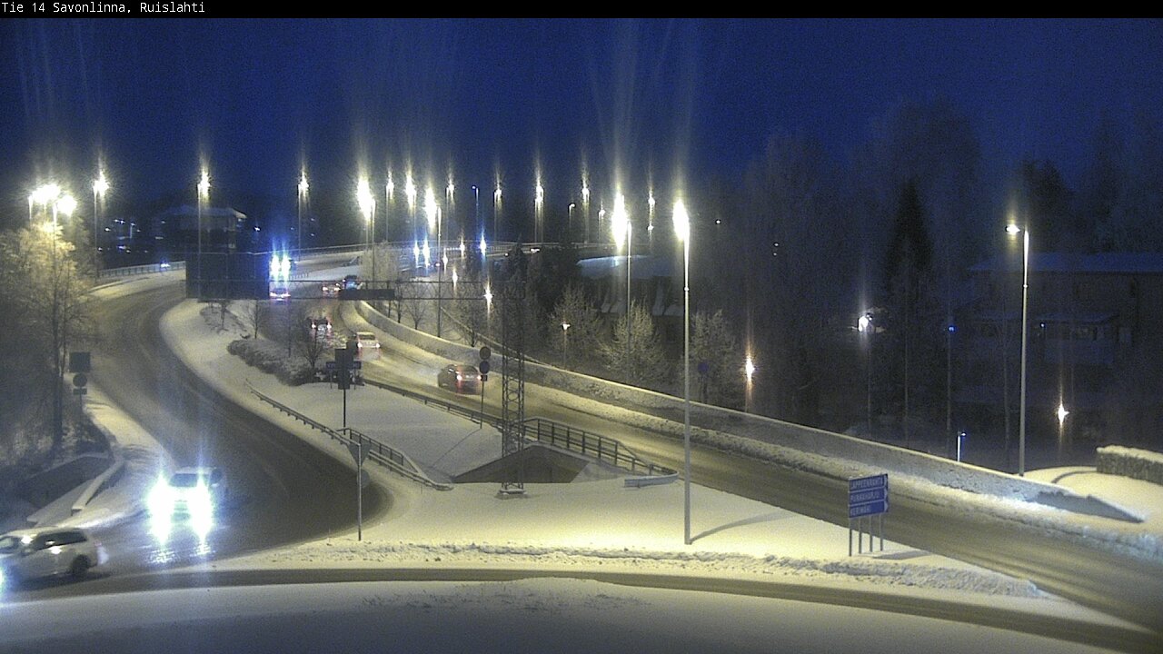 Kelikamerat Kuva Tie 14 Savonlinna, Ruislahti, Savonlinna, Etelä-Savo