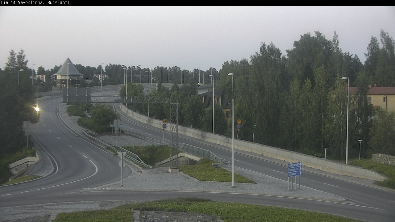 Kelikamerat Kuva Tie 14 Savonlinna, Ruislahti, Savonlinna, Etelä-Savo