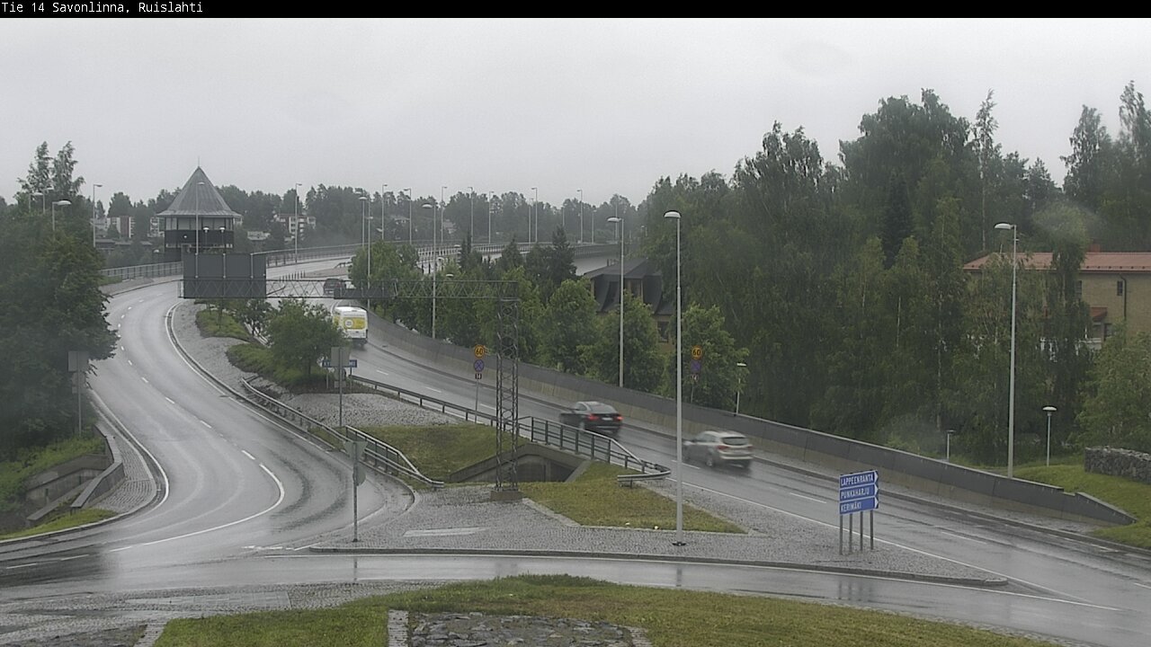 Kelikamerat Kuva Tie 14 Savonlinna, Ruislahti, Savonlinna, Etelä-Savo
