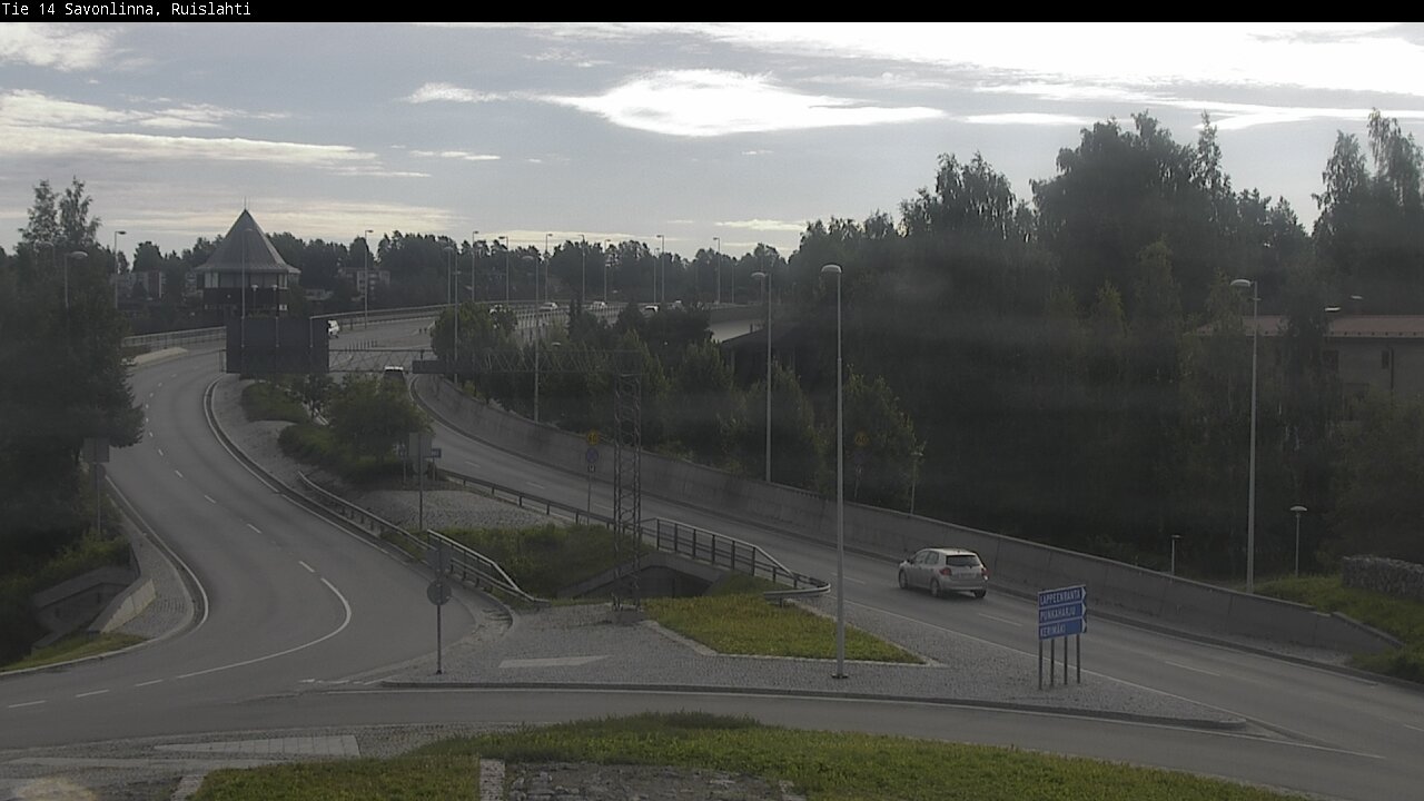 Kelikamerat Kuva Tie 14 Savonlinna, Ruislahti, Savonlinna, Etelä-Savo