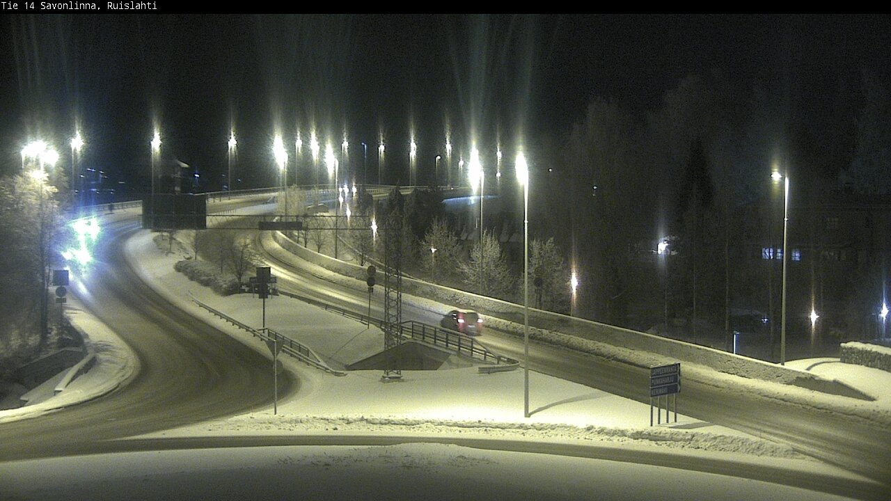 Kelikamerat Kuva Tie 14 Savonlinna, Ruislahti, Savonlinna, Etelä-Savo