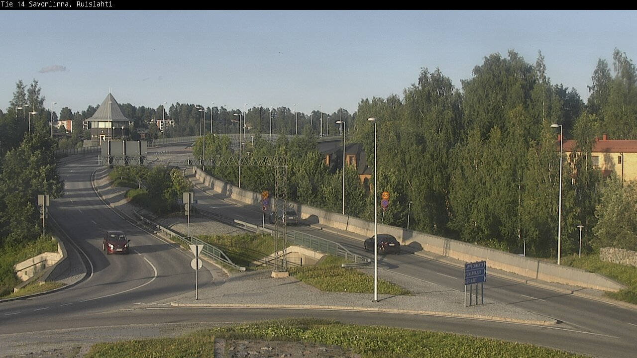 Kelikamerat Kuva Tie 14 Savonlinna, Ruislahti, Savonlinna, Etelä-Savo