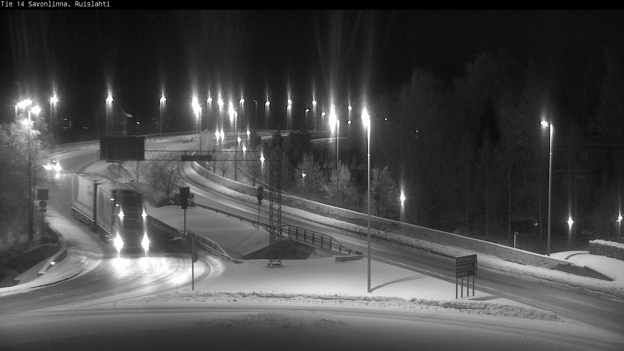 Kelikamerat Kuva Tie 14 Savonlinna, Ruislahti, Savonlinna, Etelä-Savo