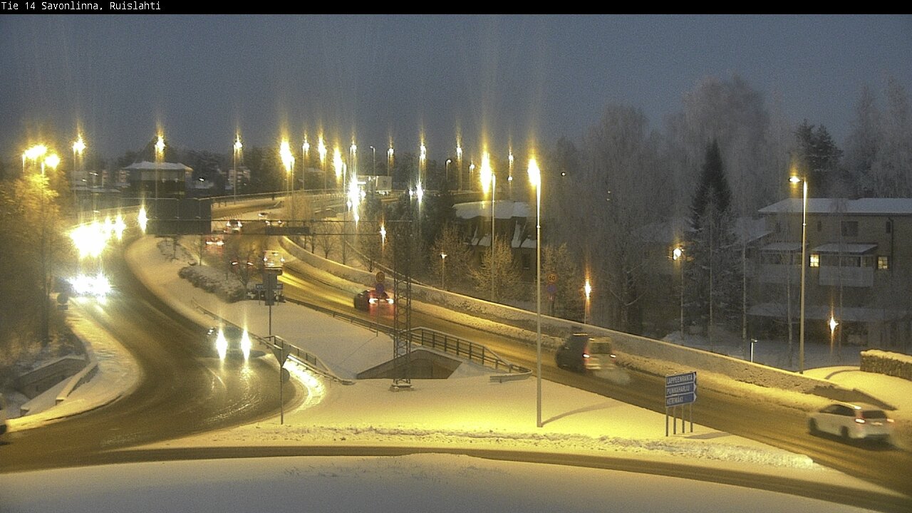 Kelikamerat Kuva Tie 14 Savonlinna, Ruislahti, Savonlinna, Etelä-Savo