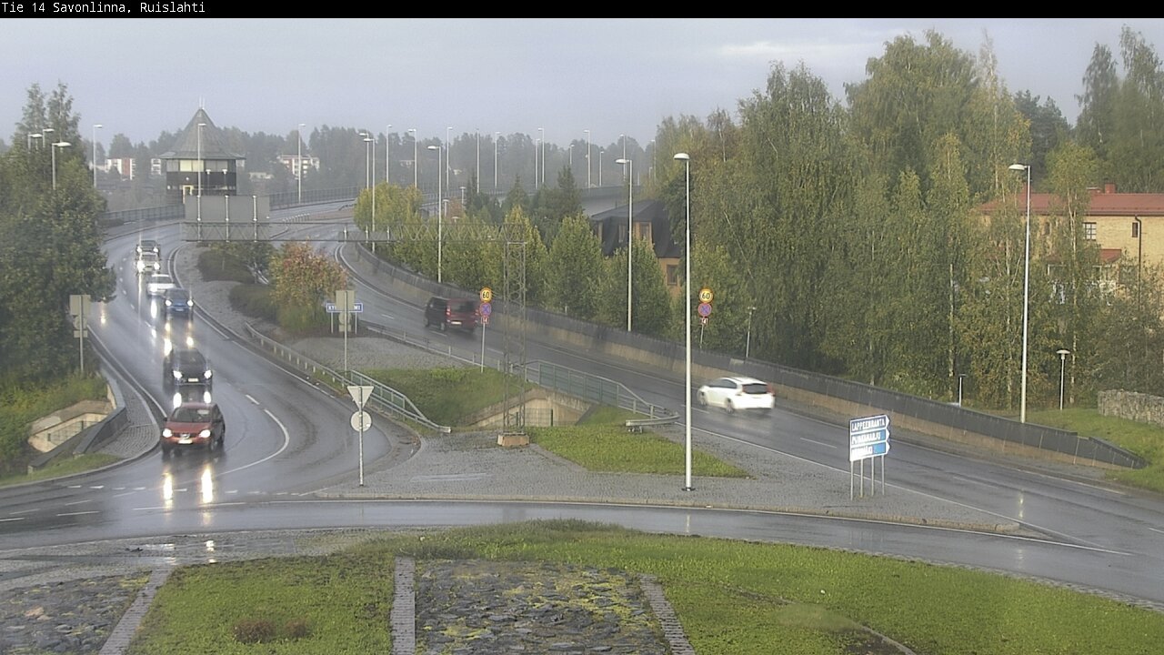 Weather Camera Image Road 14 Savonlinna, Ruislahti, Savonlinna, Etelä-Savo