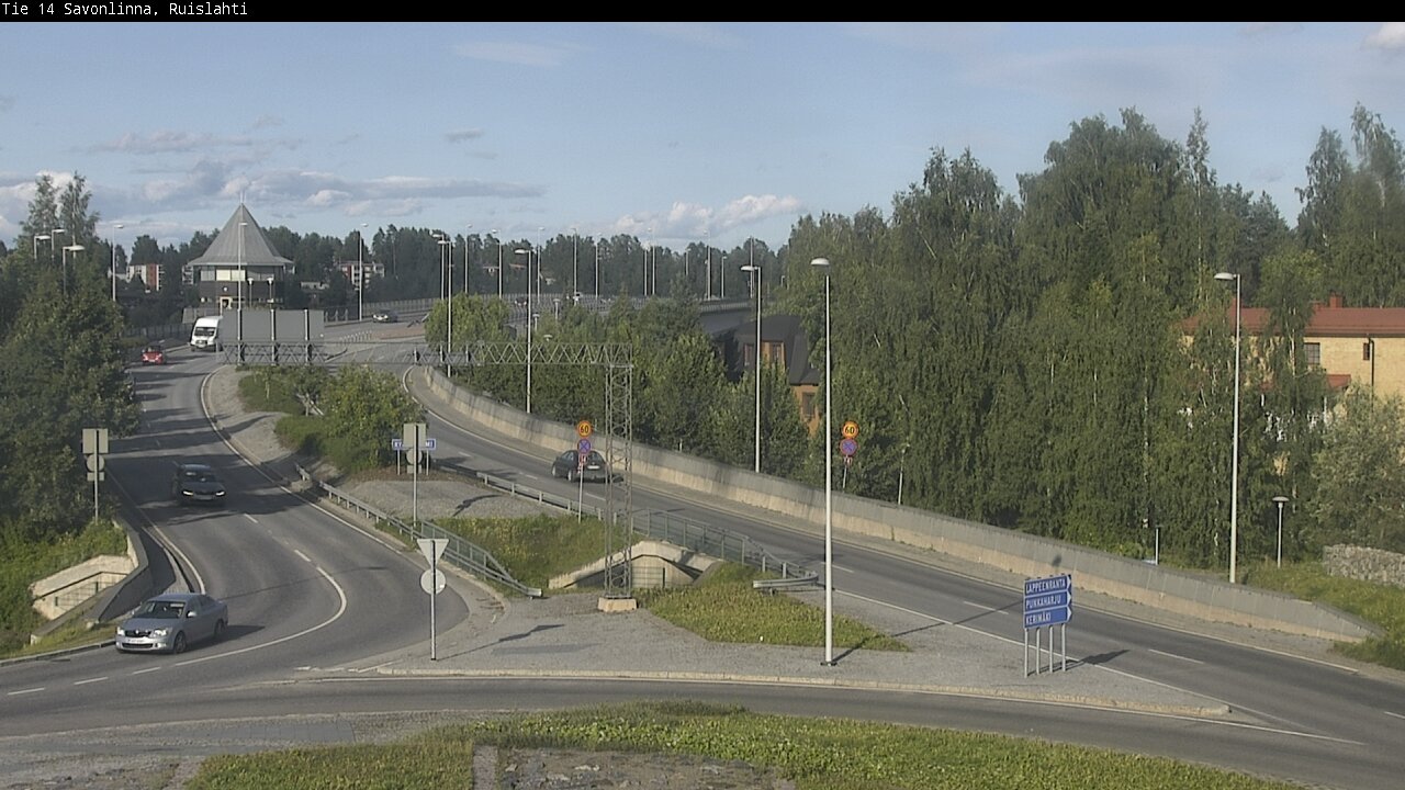 Kelikamerat Kuva Tie 14 Savonlinna, Ruislahti, Savonlinna, Etelä-Savo