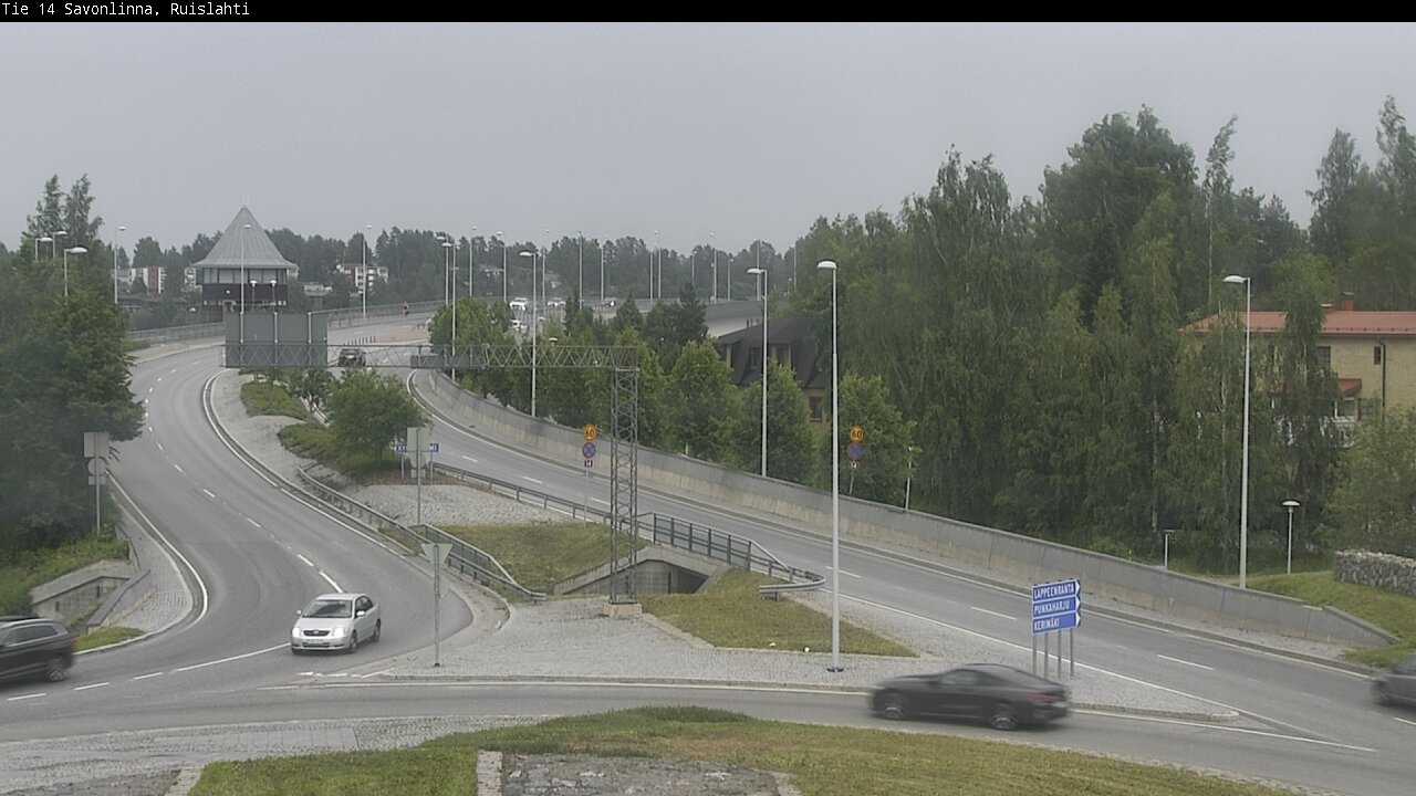 Kelikamerat Kuva Tie 14 Savonlinna, Ruislahti, Savonlinna, Etelä-Savo