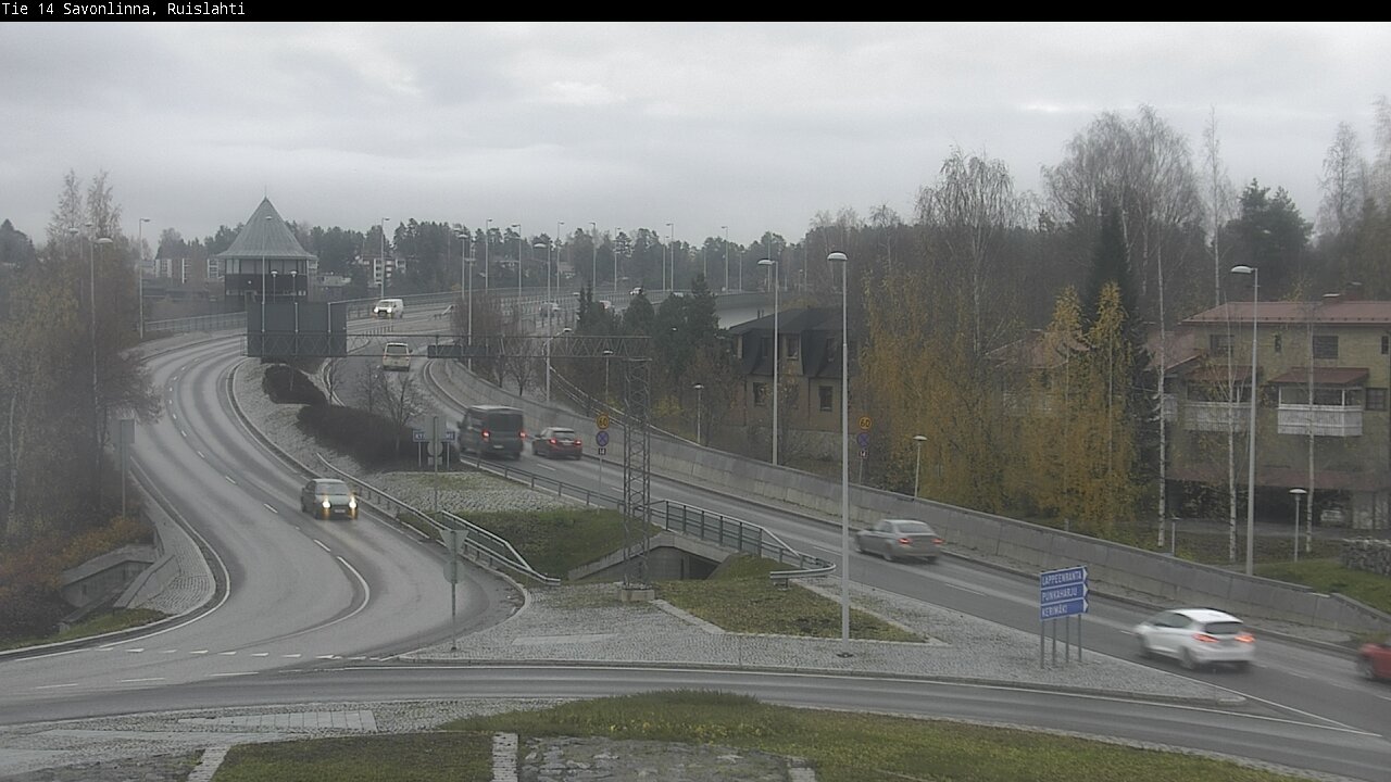 Kelikamerat Kuva Tie 14 Savonlinna, Ruislahti, Savonlinna, Etelä-Savo