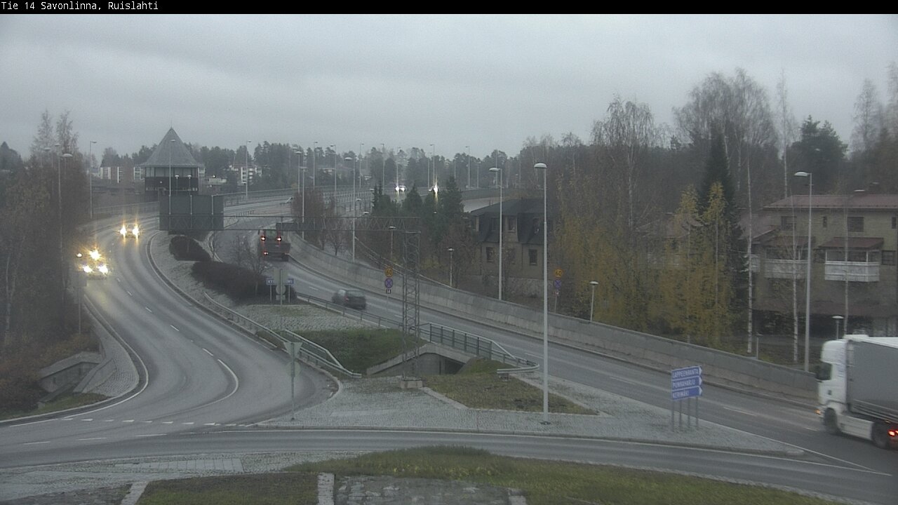 Kelikamerat Kuva Tie 14 Savonlinna, Ruislahti, Savonlinna, Etelä-Savo