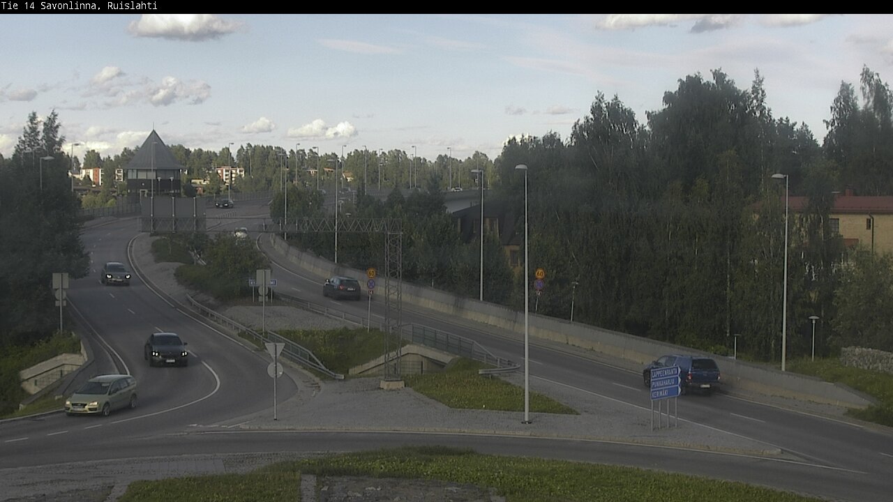 Kelikamerat Kuva Tie 14 Savonlinna, Ruislahti, Savonlinna, Etelä-Savo