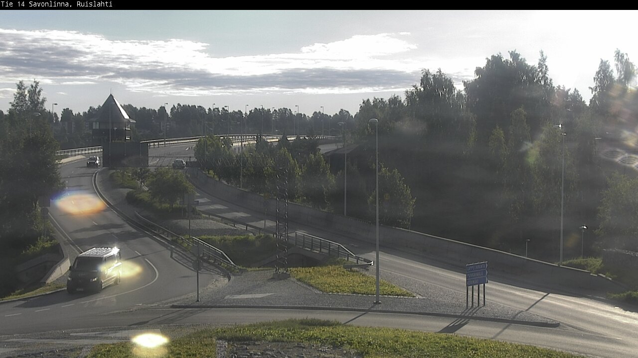 Kelikamerat Kuva Tie 14 Savonlinna, Ruislahti, Savonlinna, Etelä-Savo