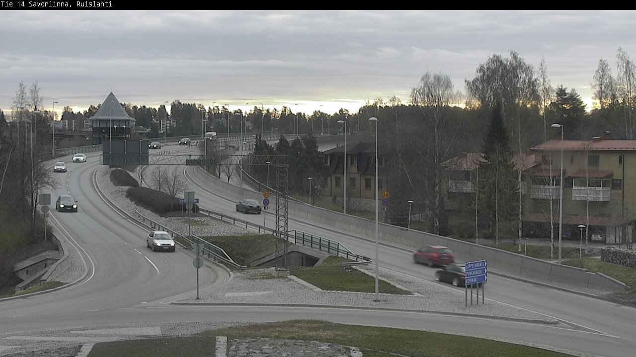 Kelikamerat Kuva Tie 14 Savonlinna, Ruislahti, Savonlinna, Etelä-Savo