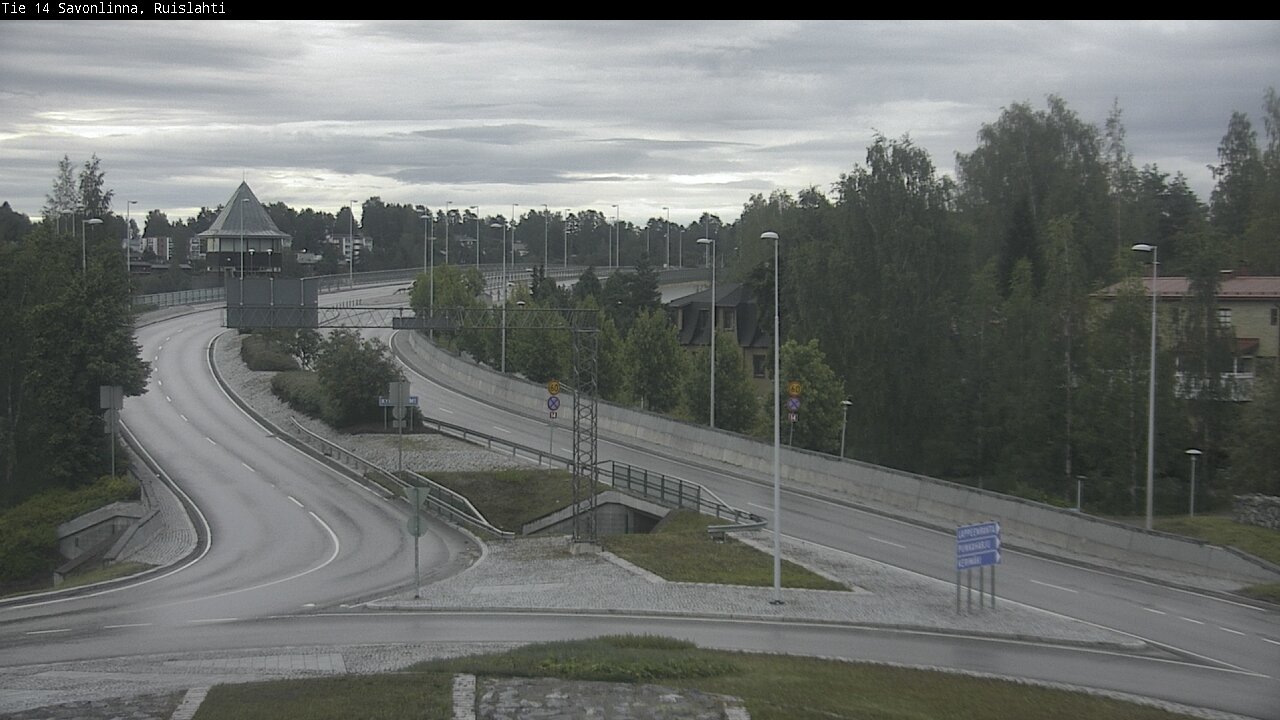 Kelikamerat Kuva Tie 14 Savonlinna, Ruislahti, Savonlinna, Etelä-Savo