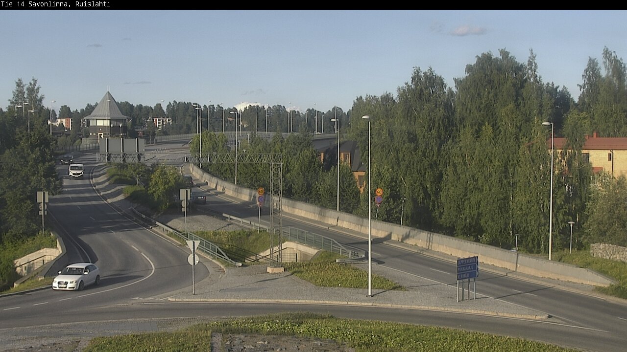 Kelikamerat Kuva Tie 14 Savonlinna, Ruislahti, Savonlinna, Etelä-Savo
