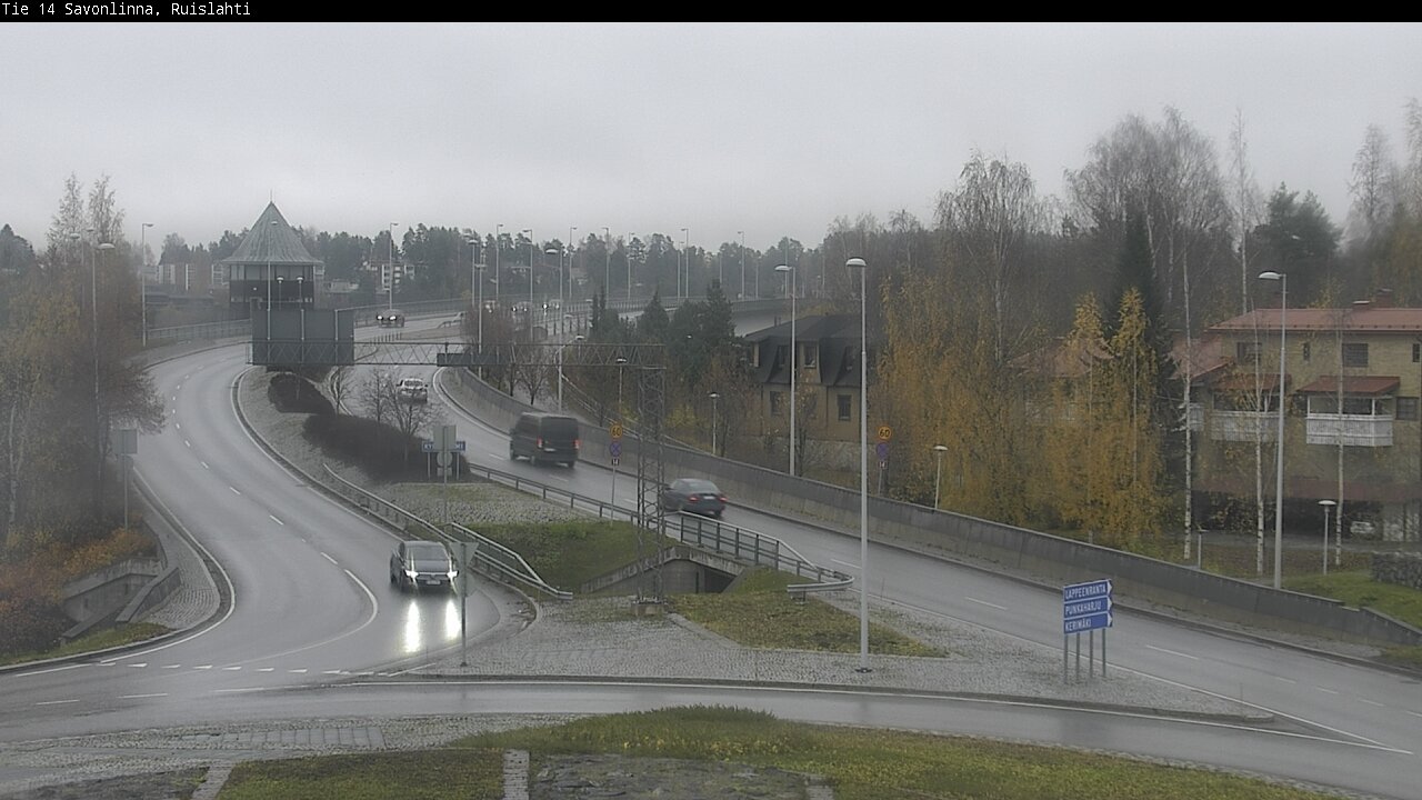 Kelikamerat Kuva Tie 14 Savonlinna, Ruislahti, Savonlinna, Etelä-Savo