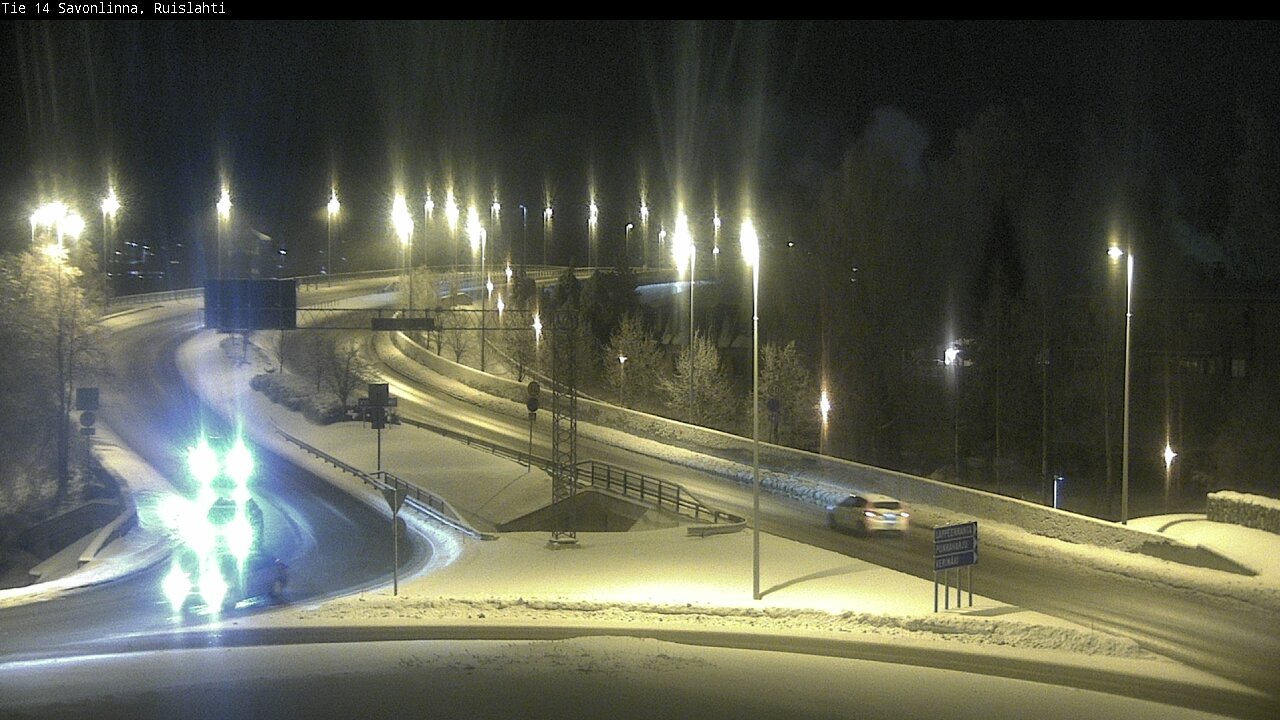 Kelikamerat Kuva Tie 14 Savonlinna, Ruislahti, Savonlinna, Etelä-Savo