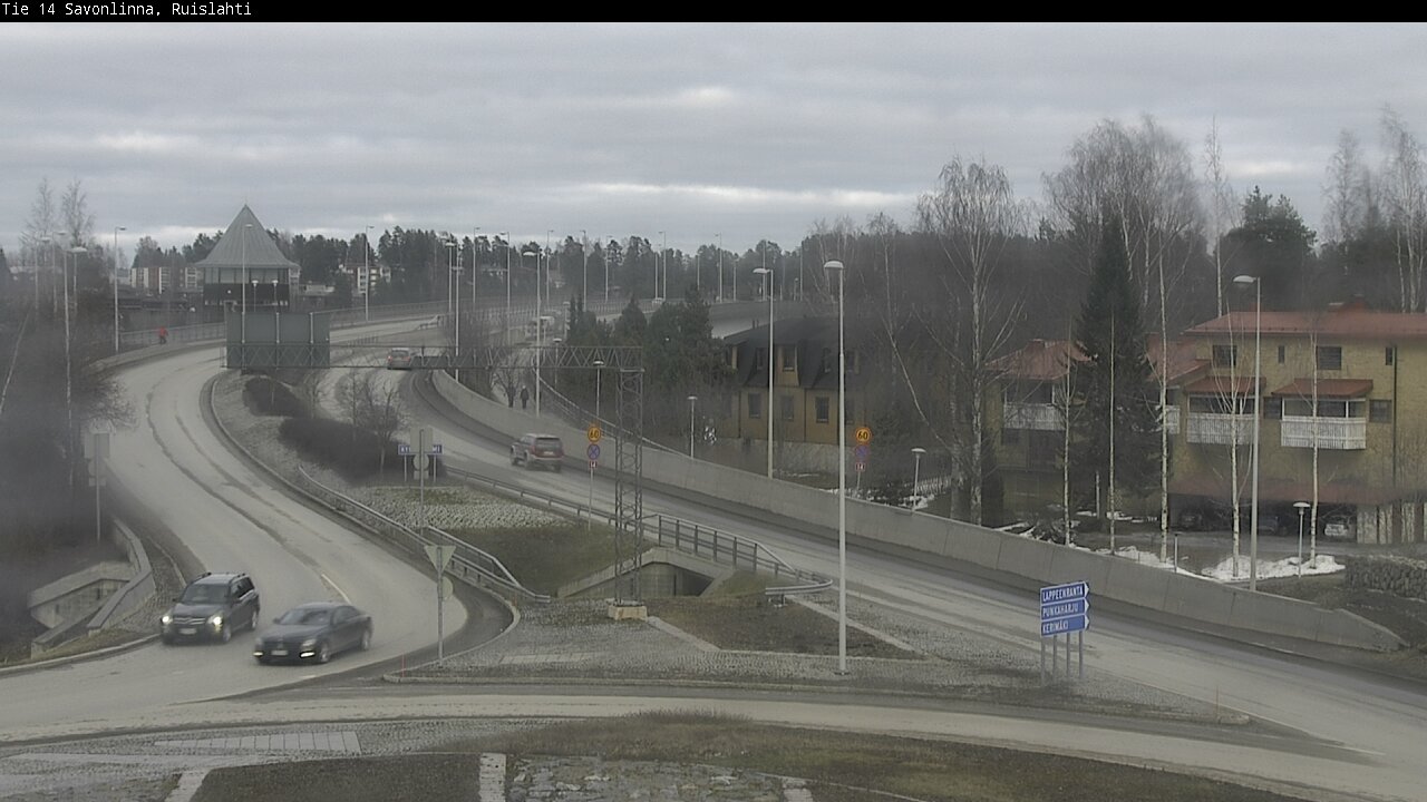 Kelikamerat Kuva Tie 14 Savonlinna, Ruislahti, Savonlinna, Etelä-Savo