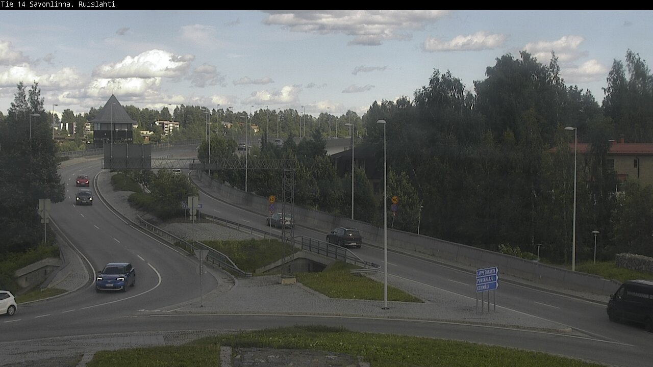Kelikamerat Kuva Tie 14 Savonlinna, Ruislahti, Savonlinna, Etelä-Savo