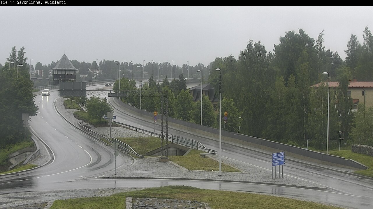 Kelikamerat Kuva Tie 14 Savonlinna, Ruislahti, Savonlinna, Etelä-Savo