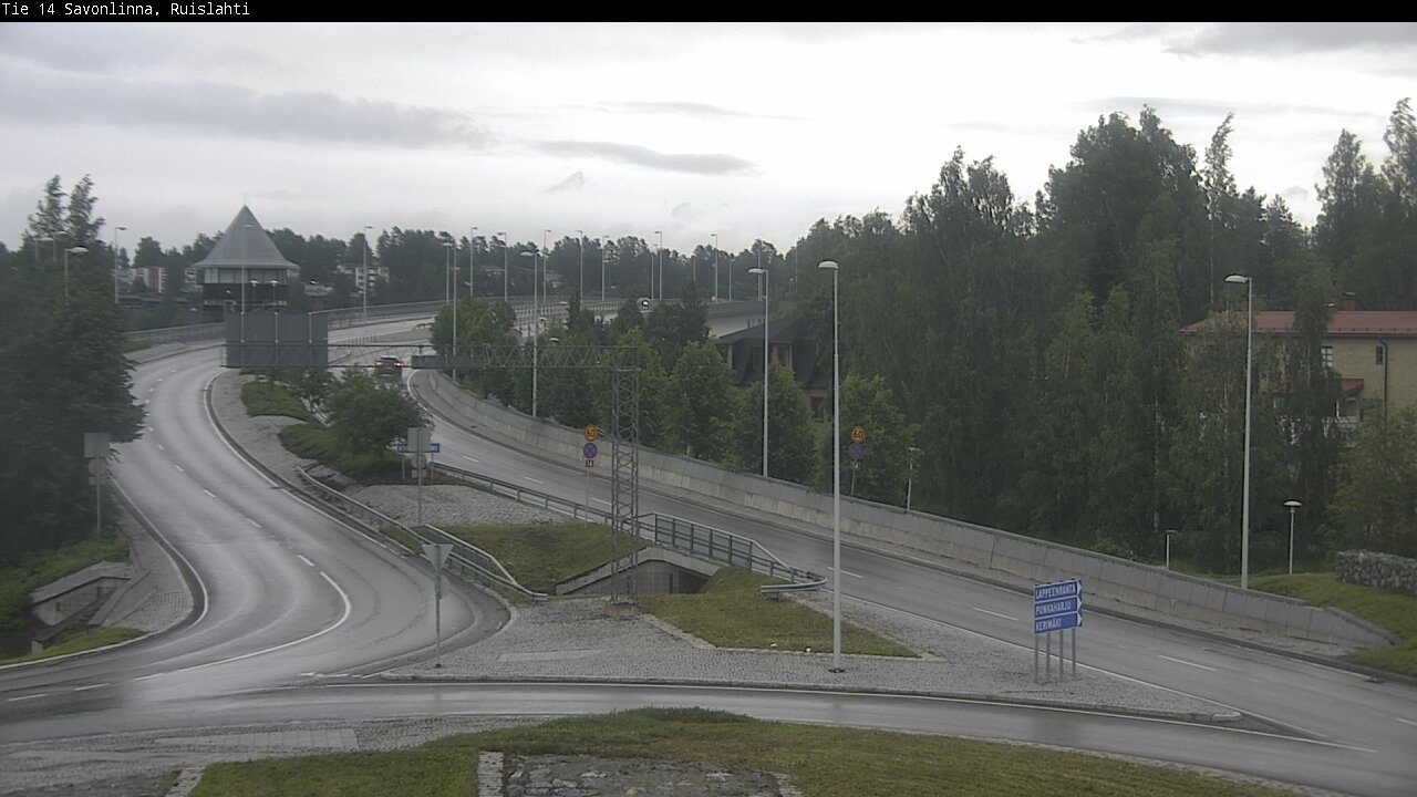 Kelikamerat Kuva Tie 14 Savonlinna, Ruislahti, Savonlinna, Etelä-Savo