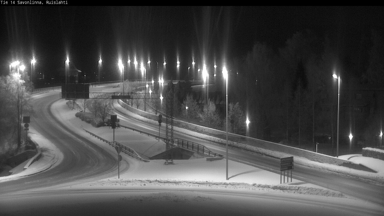 Kelikamerat Kuva Tie 14 Savonlinna, Ruislahti, Savonlinna, Etelä-Savo