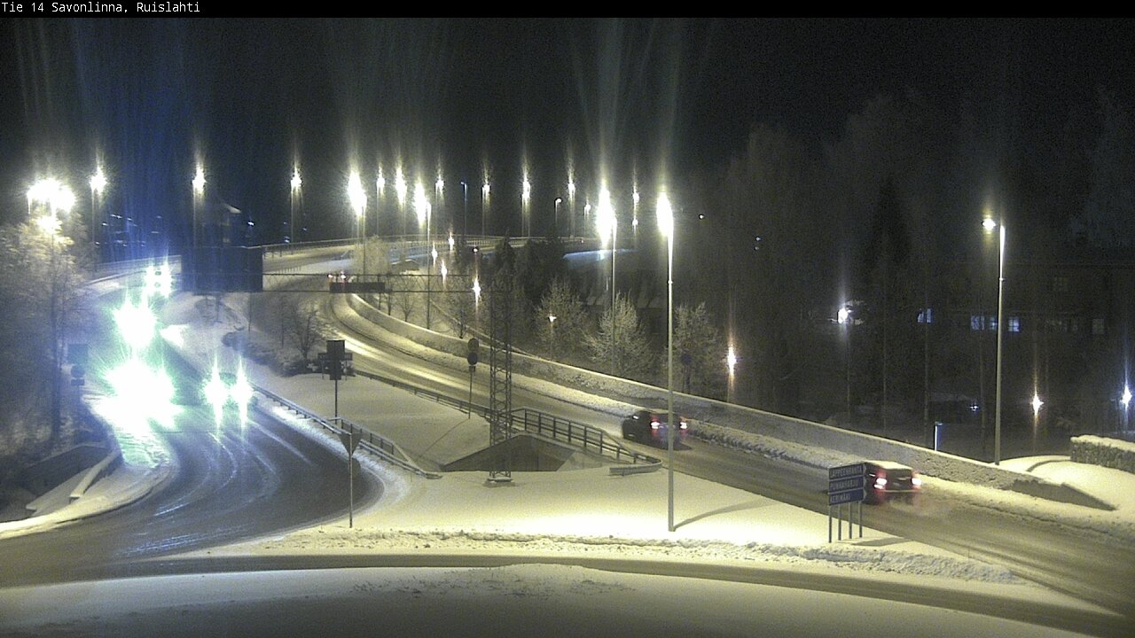 Kelikamerat Kuva Tie 14 Savonlinna, Ruislahti, Savonlinna, Etelä-Savo