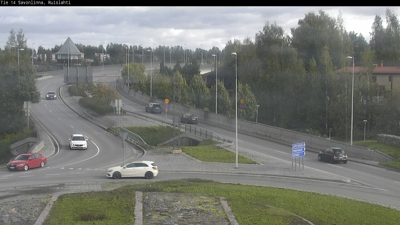Kelikamerat Kuva Tie 14 Savonlinna, Ruislahti, Savonlinna, Etelä-Savo