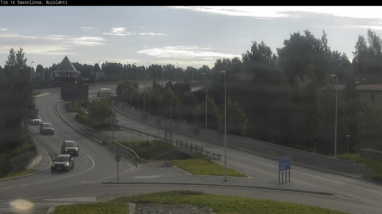 Kelikamerat Kuva Tie 14 Savonlinna, Ruislahti, Savonlinna, Etelä-Savo