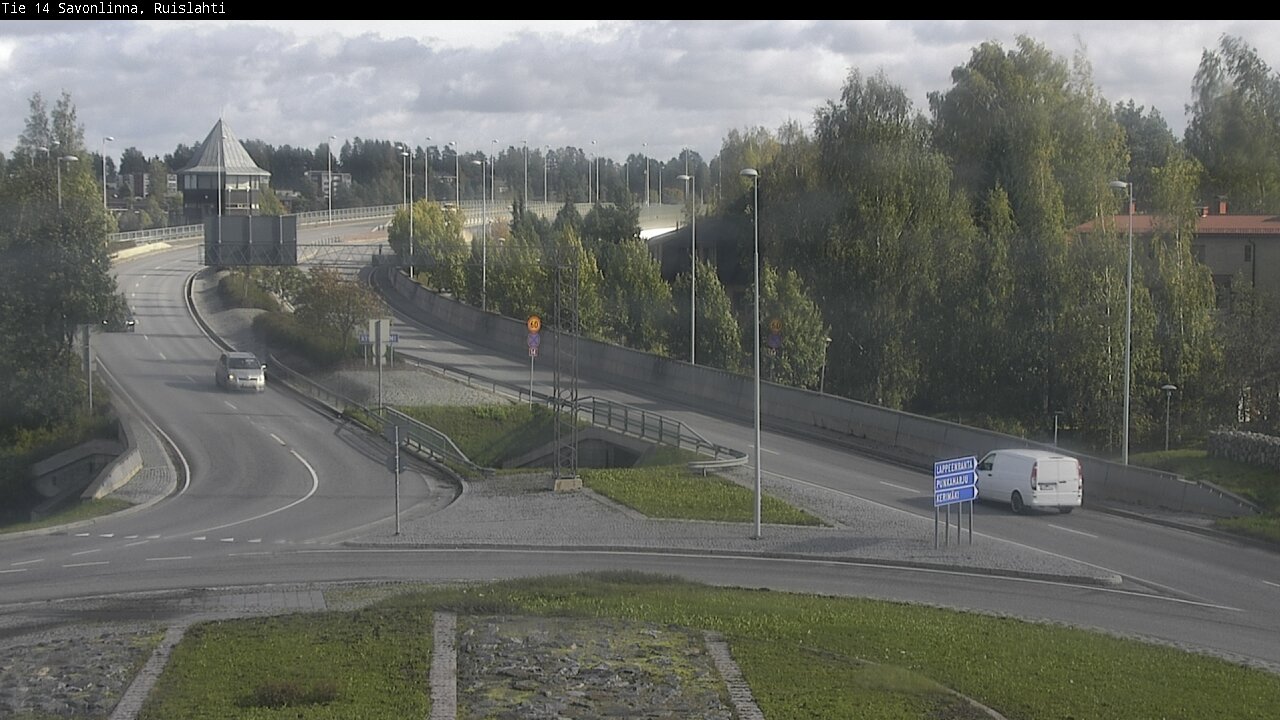 Kelikamerat Kuva Tie 14 Savonlinna, Ruislahti, Savonlinna, Etelä-Savo