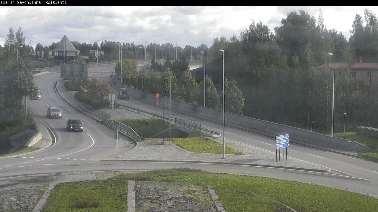 Kelikamerat Kuva Tie 14 Savonlinna, Ruislahti, Savonlinna, Etelä-Savo