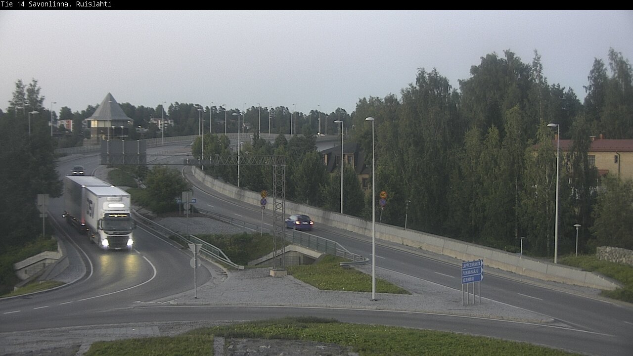 Kelikamerat Kuva Tie 14 Savonlinna, Ruislahti, Savonlinna, Etelä-Savo