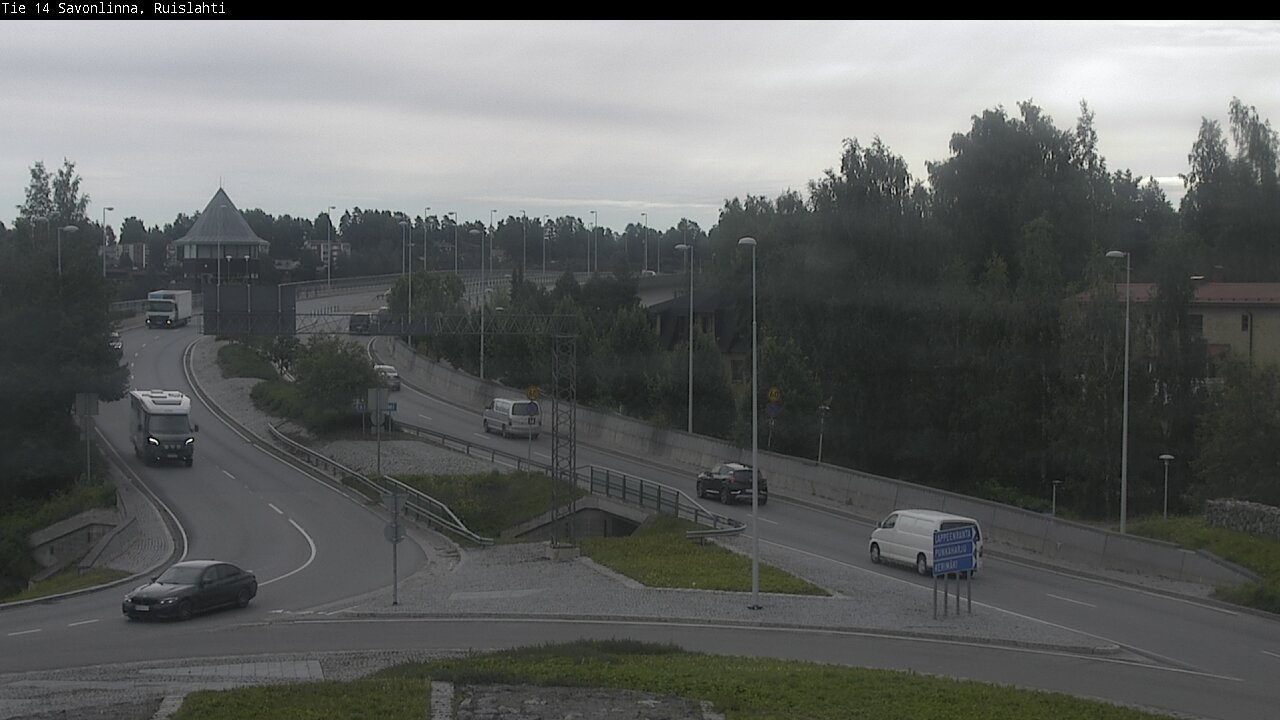 Kelikamerat Kuva Tie 14 Savonlinna, Ruislahti, Savonlinna, Etelä-Savo
