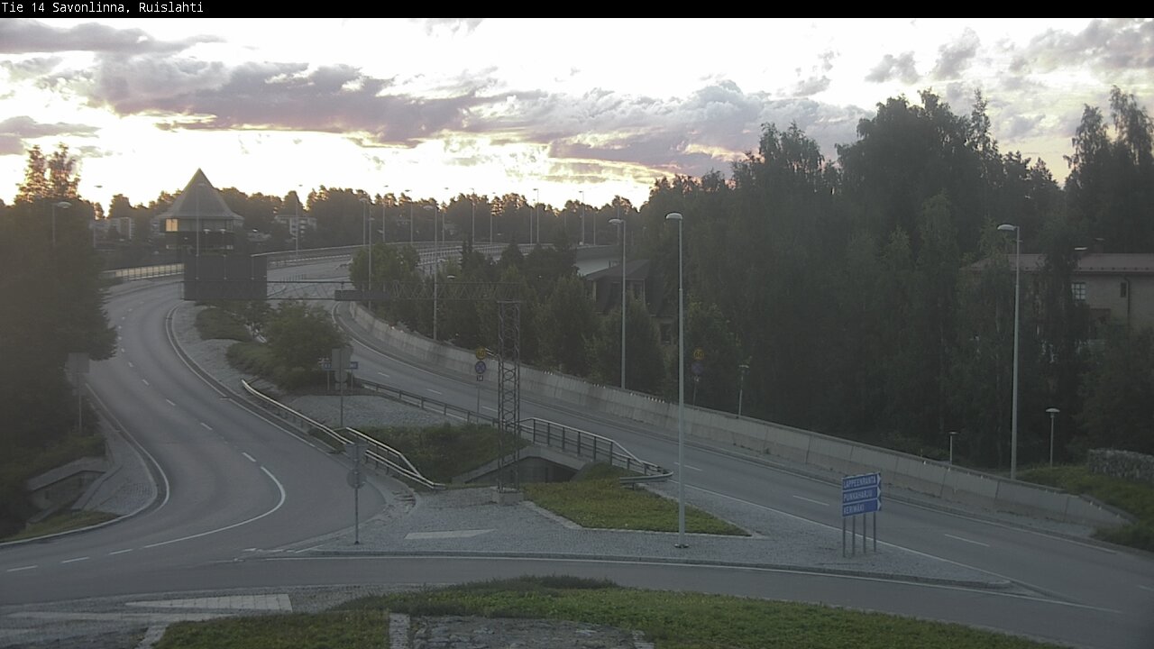 Kelikamerat Kuva Tie 14 Savonlinna, Ruislahti, Savonlinna, Etelä-Savo
