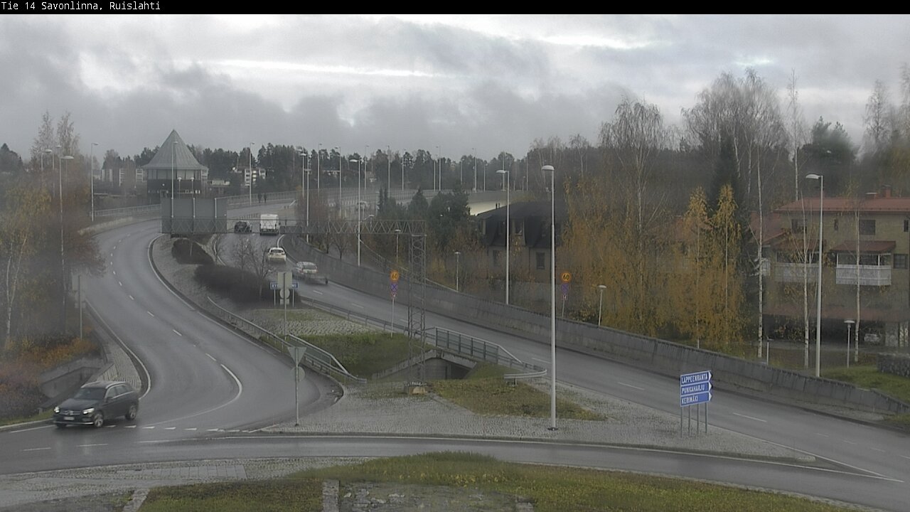 Kelikamerat Kuva Tie 14 Savonlinna, Ruislahti, Savonlinna, Etelä-Savo