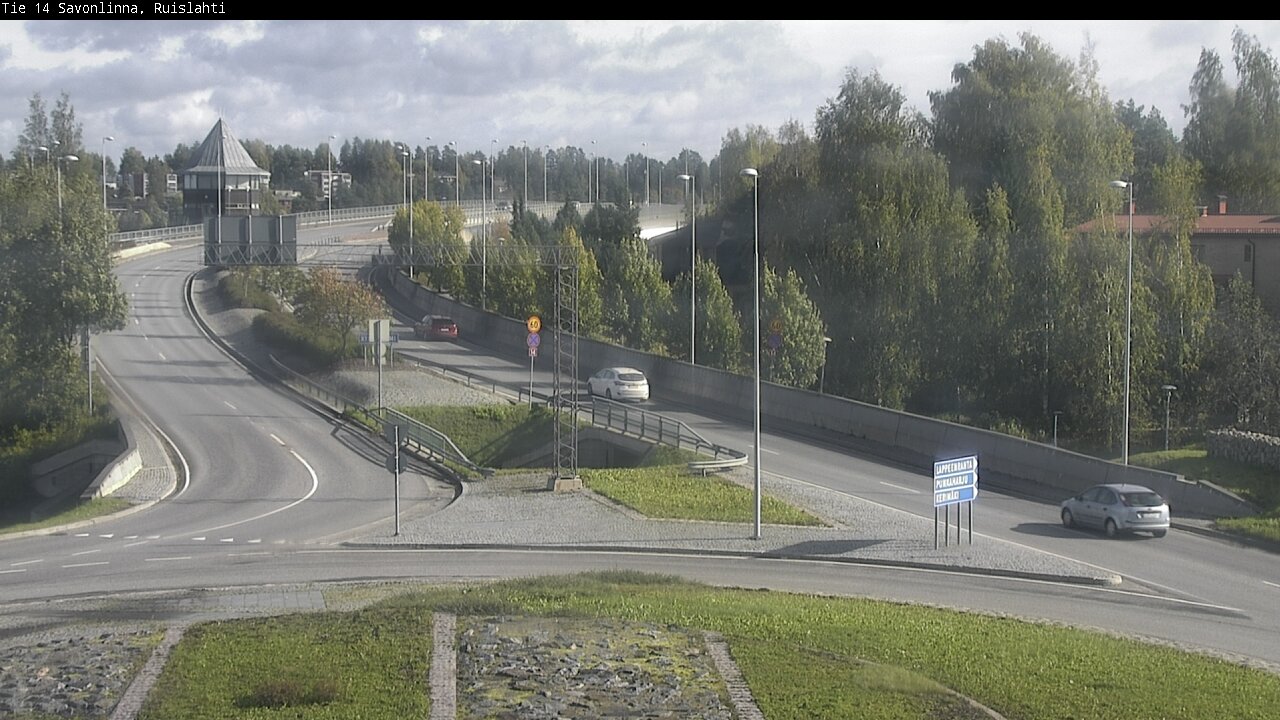 Kelikamerat Kuva Tie 14 Savonlinna, Ruislahti, Savonlinna, Etelä-Savo