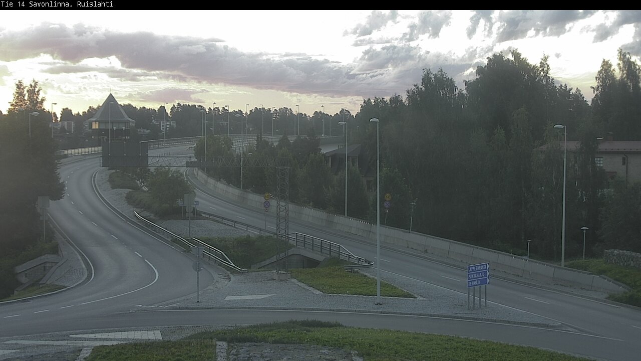 Kelikamerat Kuva Tie 14 Savonlinna, Ruislahti, Savonlinna, Etelä-Savo