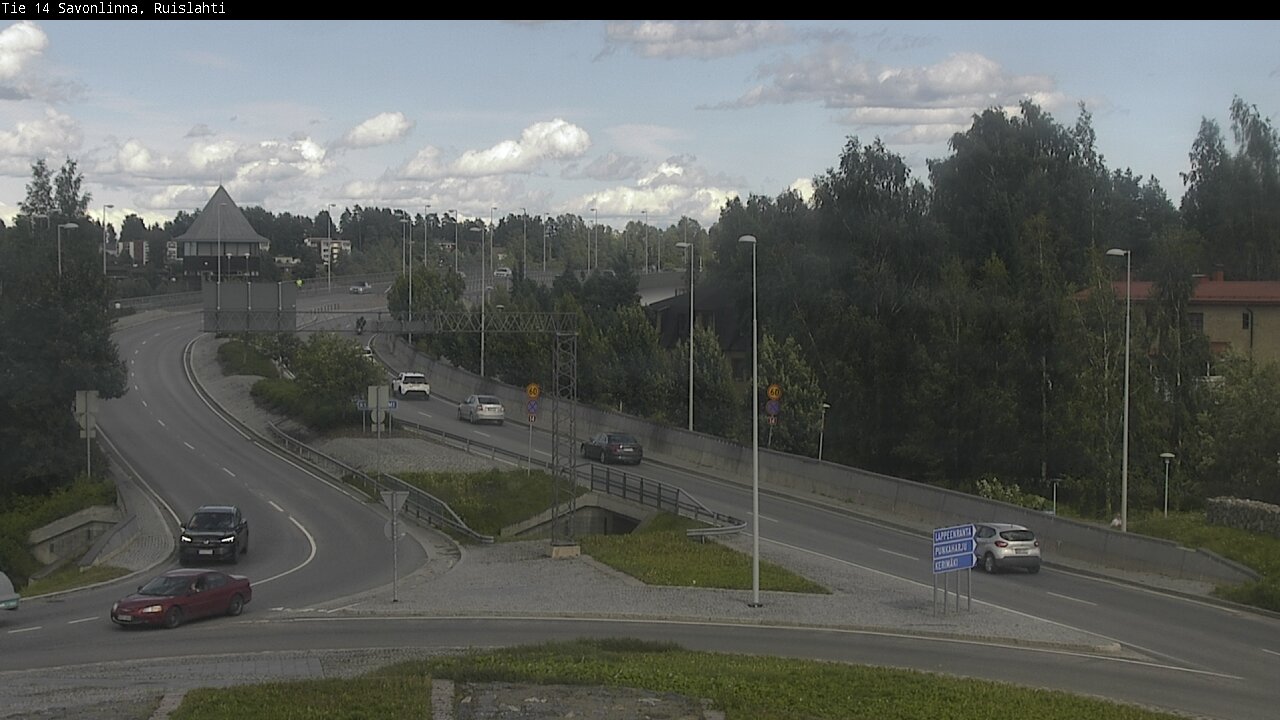 Kelikamerat Kuva Tie 14 Savonlinna, Ruislahti, Savonlinna, Etelä-Savo