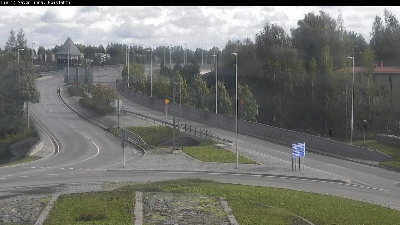 Kelikamerat Kuva Tie 14 Savonlinna, Ruislahti, Savonlinna, Etelä-Savo