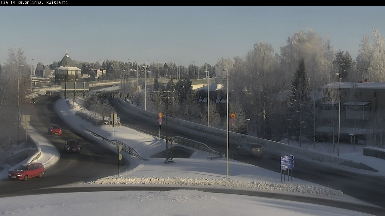 Kelikamerat Kuva Tie 14 Savonlinna, Ruislahti, Savonlinna, Etelä-Savo