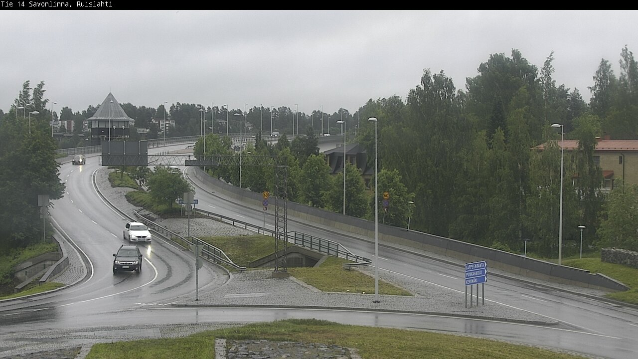 Kelikamerat Kuva Tie 14 Savonlinna, Ruislahti, Savonlinna, Etelä-Savo