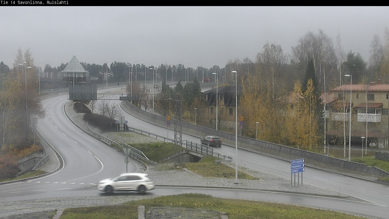 Kelikamerat Kuva Tie 14 Savonlinna, Ruislahti, Savonlinna, Etelä-Savo