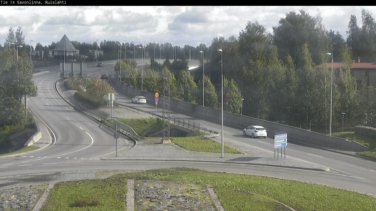 Kelikamerat Kuva Tie 14 Savonlinna, Ruislahti, Savonlinna, Etelä-Savo