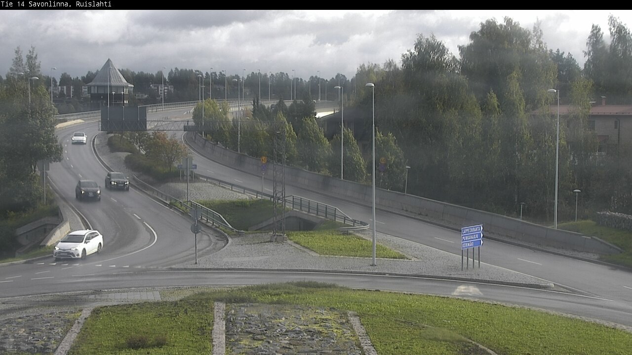Kelikamerat Kuva Tie 14 Savonlinna, Ruislahti, Savonlinna, Etelä-Savo