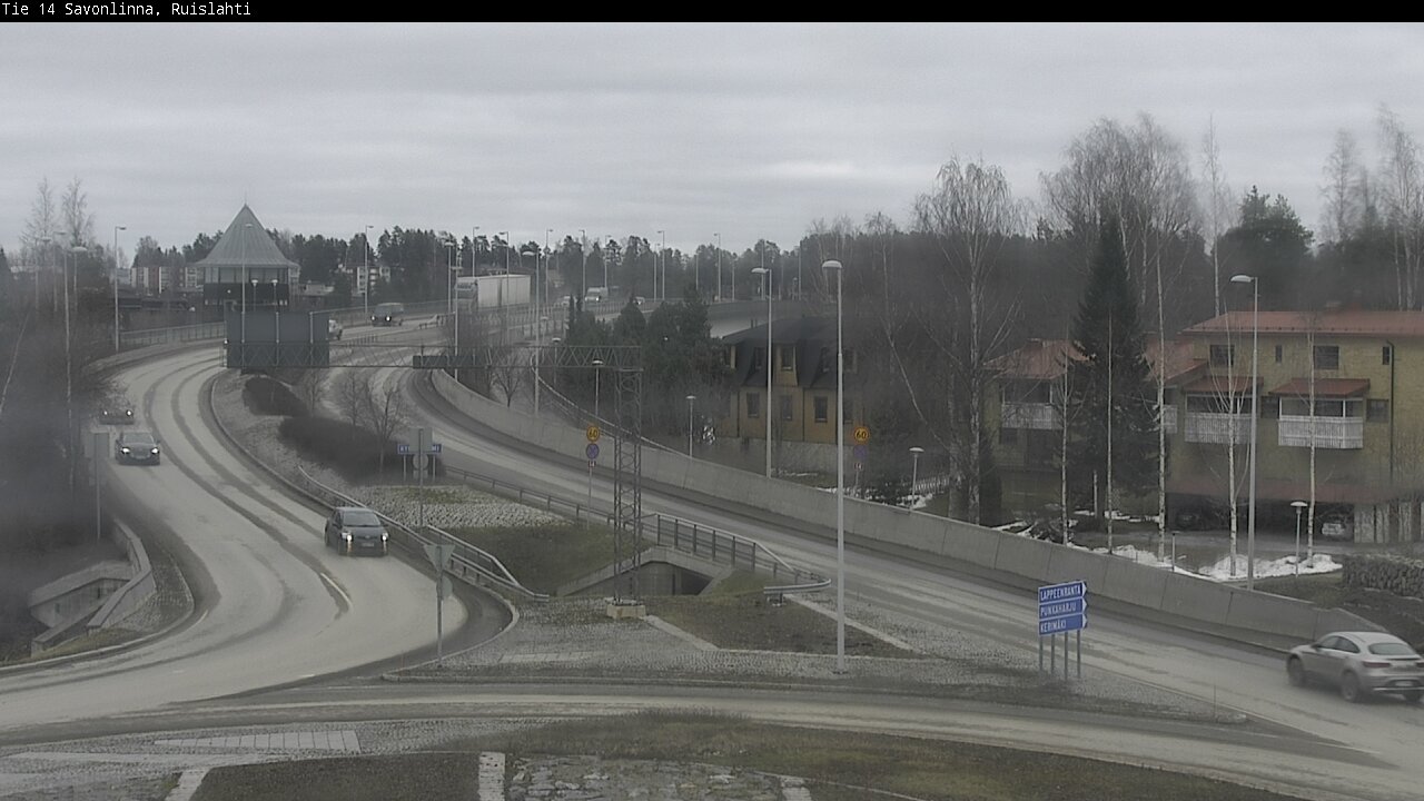 Kelikamerat Kuva Tie 14 Savonlinna, Ruislahti, Savonlinna, Etelä-Savo