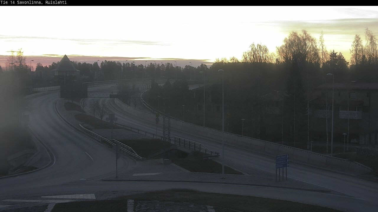 Kelikamerat Kuva Tie 14 Savonlinna, Ruislahti, Savonlinna, Etelä-Savo