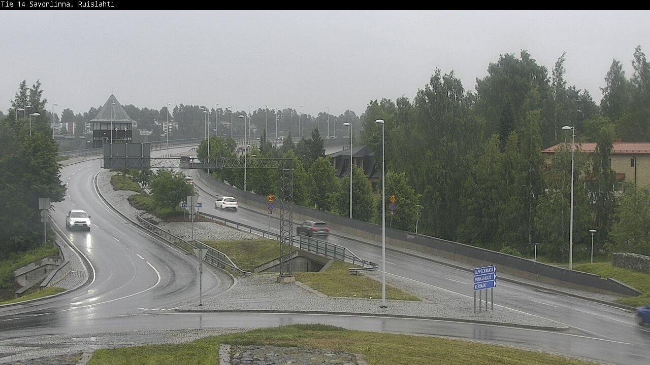 Kelikamerat Kuva Tie 14 Savonlinna, Ruislahti, Savonlinna, Etelä-Savo