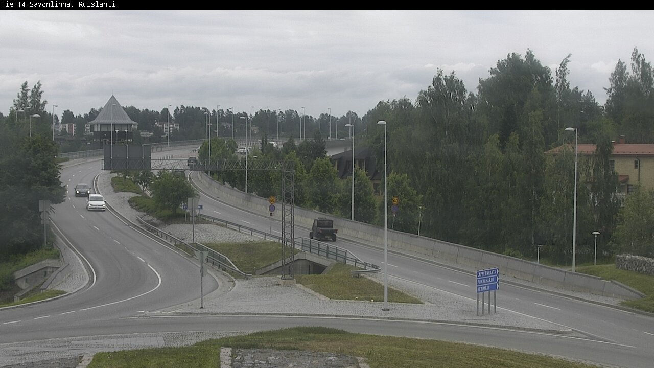 Kelikamerat Kuva Tie 14 Savonlinna, Ruislahti, Savonlinna, Etelä-Savo
