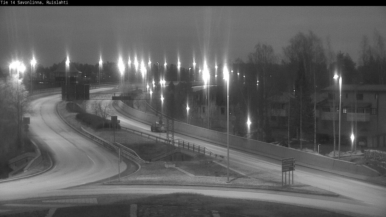 Kelikamerat Kuva Tie 14 Savonlinna, Ruislahti, Savonlinna, Etelä-Savo